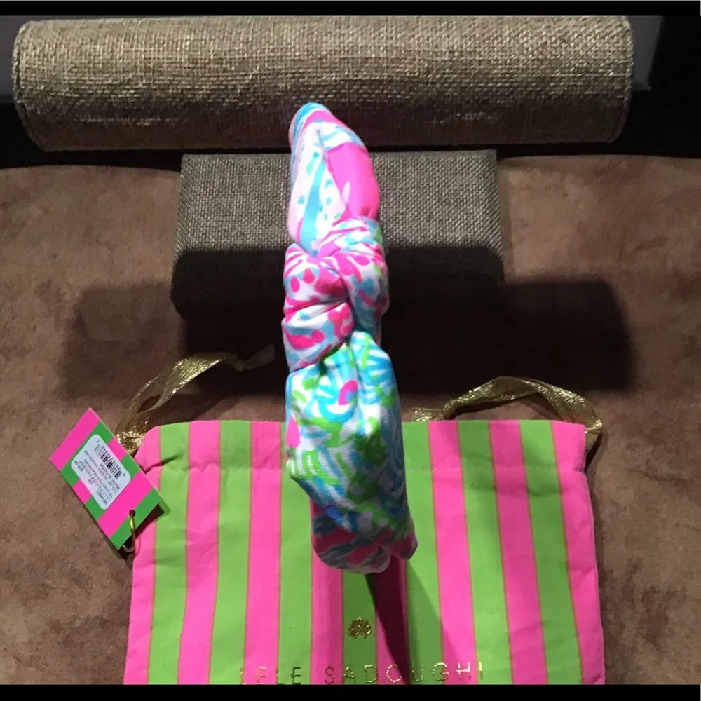 LELE SADOUGHI X LILLY PULITZER NWT AUTHENTIC KID HEADBAND